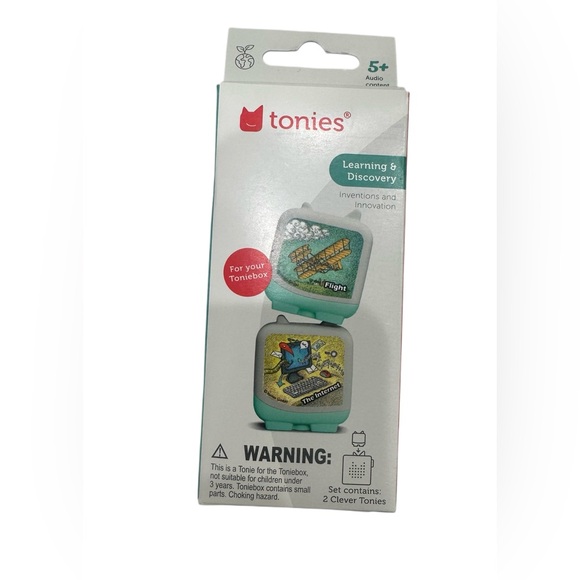 New Clever Tonies INVENTIONS & INNOVATION Audio Set‎ For Toniebox Learning - Picture 1 of 2